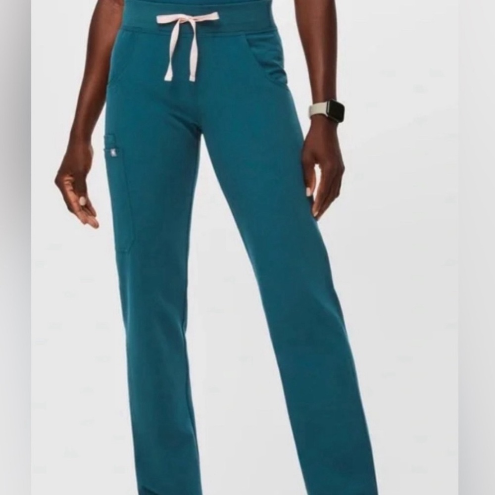 FIGS XS KADE CARGO PANT CARIBBEAN BLUE XS REGULAR